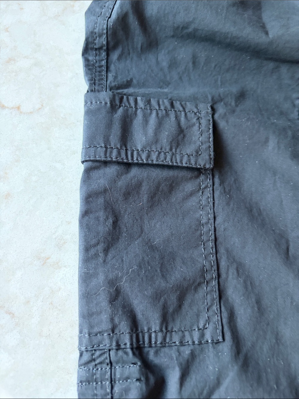 Chico shorts, cargo utility black stretch, NWT classic rise pockets Women’s SZ6 - Picture 13 of 13
